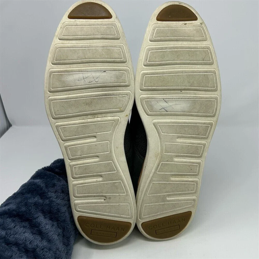 Cole Haan OriginalGrand Stitchlite Plain Toe Oxford Shoes Gray/Green Size 13